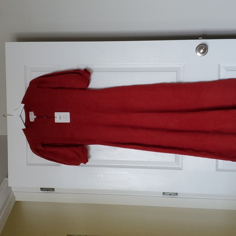 Adelyn Rae - Sweater red dress